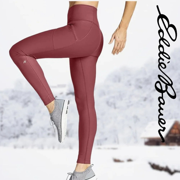 Eddie Bauer | Trail Tight Leggings | Pink / Rose | NWT - Picture 2 of 5